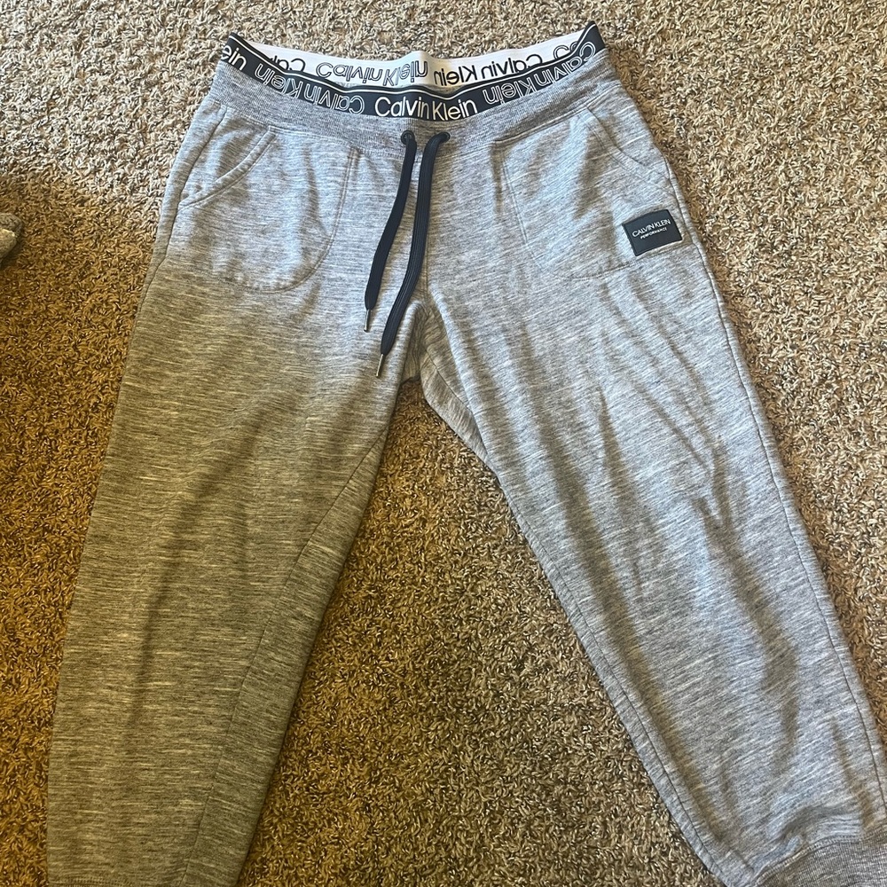 Calvin Klein Heather Gray Lounge Pants